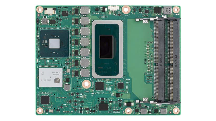 Intel 11th Gen COMe Basic, up to 8 Core/16T